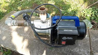 pompa acqua con valvola ritegno e flessibile 