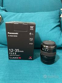 Panasonic lumix G 12-35 2.8 II + filter B+W UV