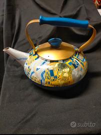 ANTICO BOLLITORE DECORATO CON UN DIPINTO DI KLIMT