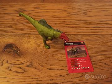 DINOSAURO BECKLESPINAX CON SCHEDA INFORMATIVA