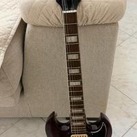 Chitarra elettrica Polverini Clarissa SG 1960-1970