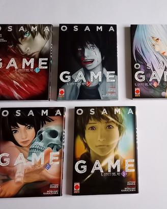 Osama Game il Gioco del Re 1-5 completa + Romanzo