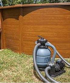 Filtro sabbia prefiltro e Motore 0,31cv GRE FS400