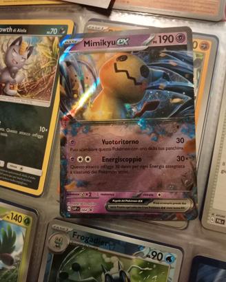 Cata Pokemon Mimikyu ex 004 holo mint