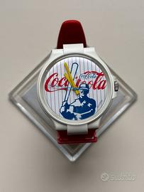 Orologio Baseball Coca-Cola Vintage Raro
