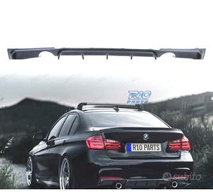 DIFFUSORE BMW F30 F31 LOOK M PERFORMANCE DOPPIA US