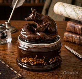 Rara Tabacchiera Royal Doulton "Kingsware"