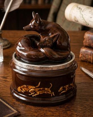 Rara Tabacchiera Royal Doulton "Kingsware"