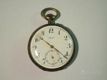 Orologio tasca argento 800 di Oscar Linke Genova