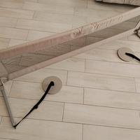 Sbarra per letto completa color beige Foppapedrett