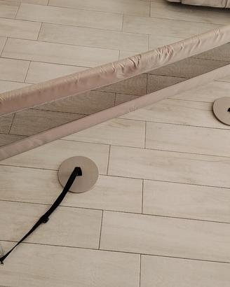 Sbarra per letto completa color beige Foppapedrett
