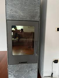 Stufa Contura 34T in pietra ollare