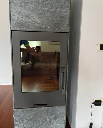 Stufa Contura 34T in pietra ollare