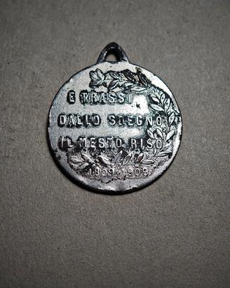 Medaglia 1909 Giuseppe Giusti Poeta 100° nascita