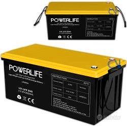 Batteria litio lifepo4 300AH 12V per accumulo