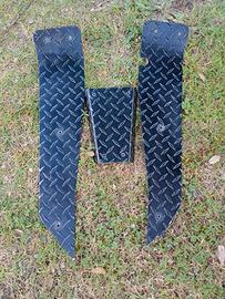 Kit SIP Pedana Mandorlata in Alluminio Nero Superf