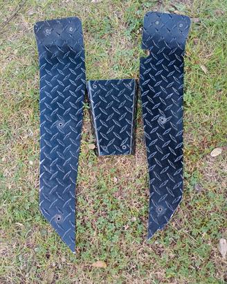 Kit SIP Pedana Mandorlata in Alluminio Nero Superf