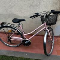 Bici da donna con cestino