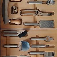 2 organizer attrezzatura completa da cucina