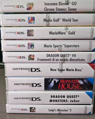 Giochi sigillati Nintendo 3DS / DS