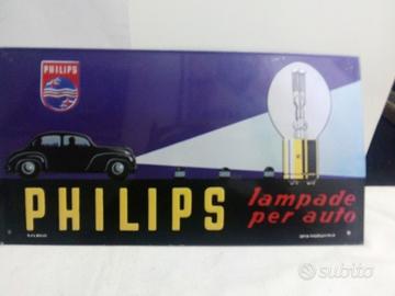 Targa pubblicitaria Philips 