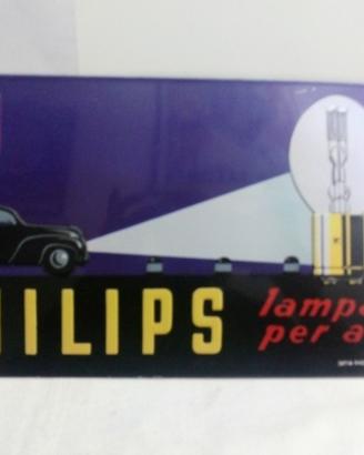 Targa pubblicitaria Philips 