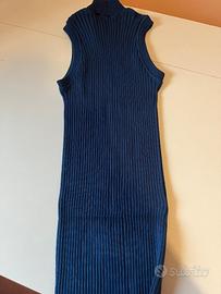Vestito Mango nero e vestito Zara verde scuro