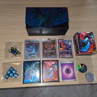 Carte/accessori dei box upc + etb Fiamme spettrali