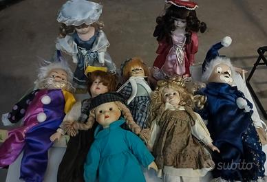 Lotto Bambole da collezione