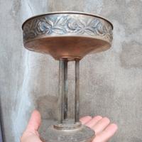 portafrutta centrotavola argento  vintage