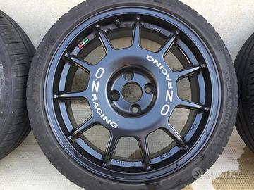 Oz leggenda 7j 17 4x100 attacco abarth 500/ punto