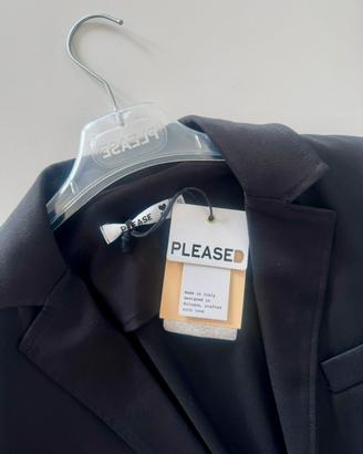Giacca blazer PLEASE donna XS nuova con cartellino