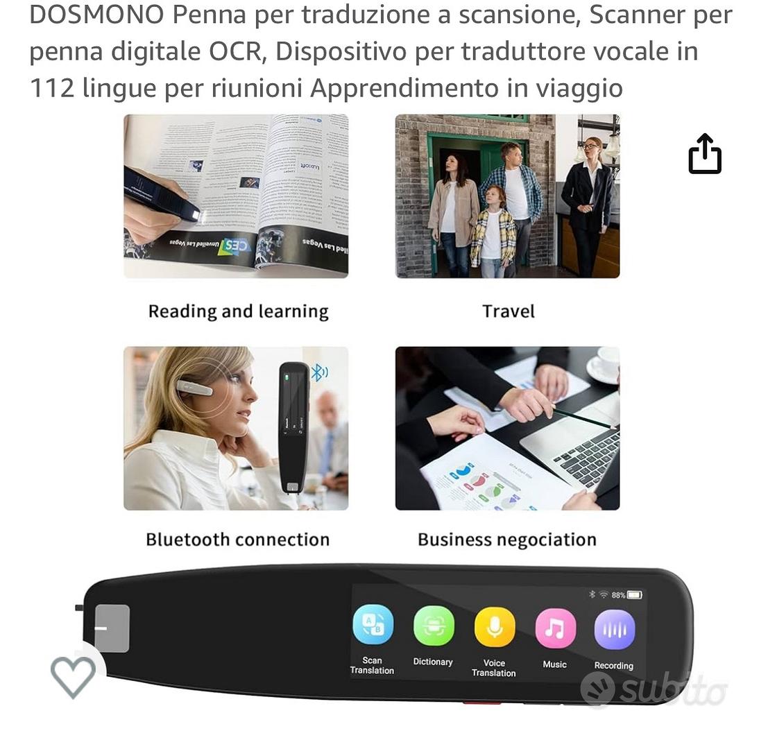 Penna traduttore scanner e vocale wifi - Informatica In vendita a Torino
