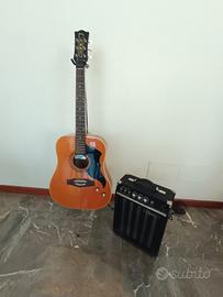 chitarra eko ranger VI amplificata 1978