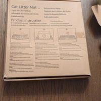 Tappetino raccogli lettiera per gatto 