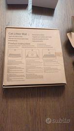 Tappetino raccogli lettiera per gatto 