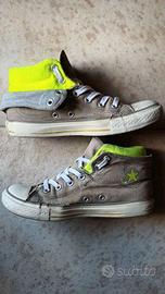 Sneaker Converse Unisex grigio/neon