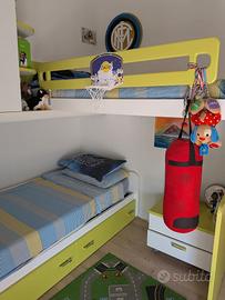 Cameretta bimbi marca Colombini modello Golf