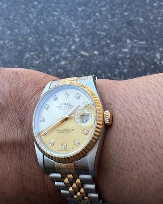 Rolex datejust 16233 big diamond