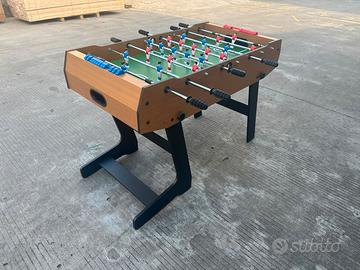 Calcio Balilla Pieghevole Salvaspazio NUOVO