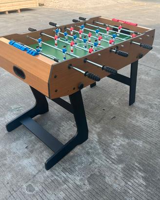 Calcio Balilla Pieghevole Salvaspazio NUOVO