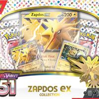 Collezione Pokemon Alakazam & Zapdos ex-151 box