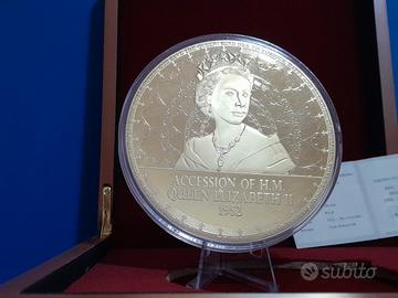 Medaglia commemorativa per l'adesione di Sua Maest