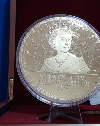 Medaglia commemorativa per l'adesione di Sua Maest