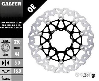Disco Freno Margherita GALFER per Honda