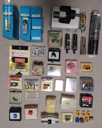 Puntine giradischi per testine fonovaligia dischi