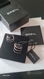 Orecchini wrap breil acciaio lucido