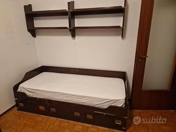 Materasso in lana/cotone a molle 80x190