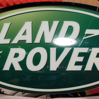 Land Rover Insegna originale dealer illuminata