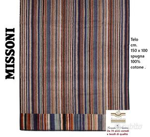 Missoni telo spugna 100% cotone cm. 150 x 100